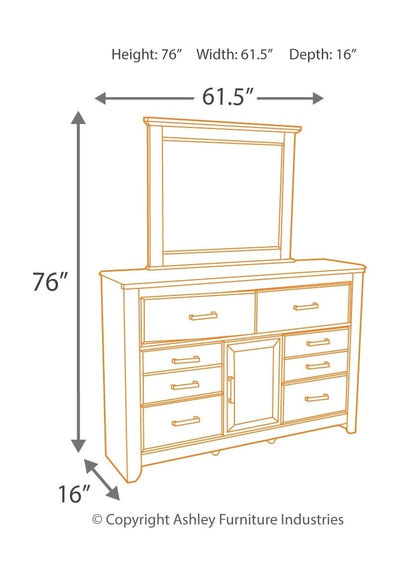 Juararo - Panel Bedroom Set