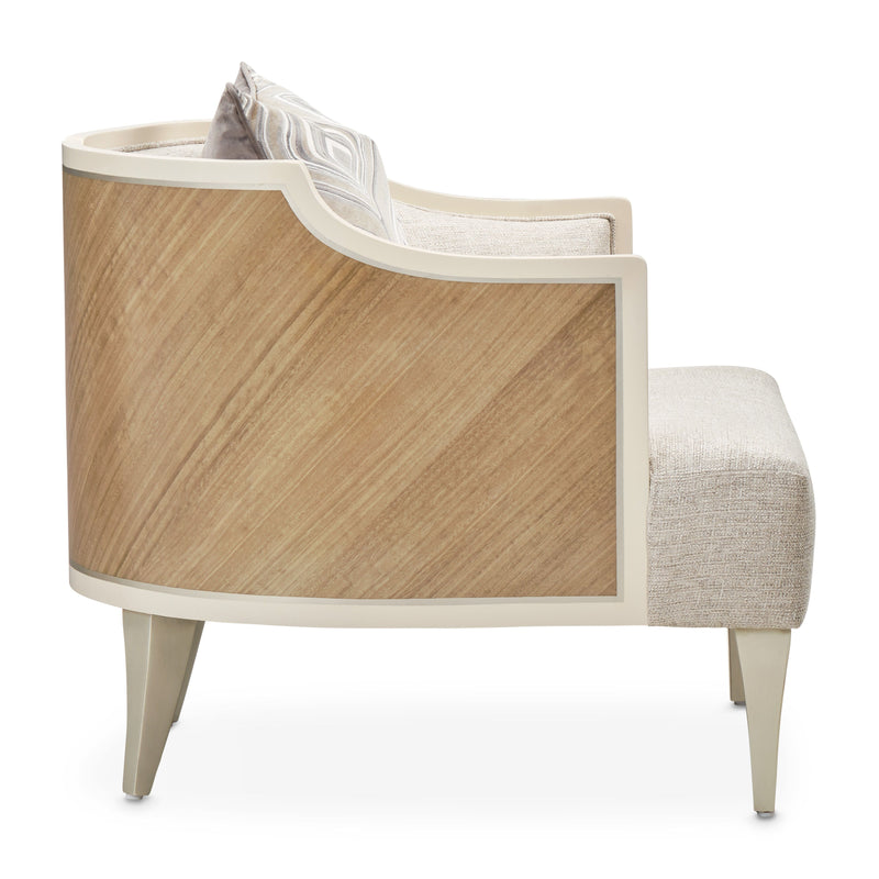 Camden Court - Accent Chair - Flax/Pearl.