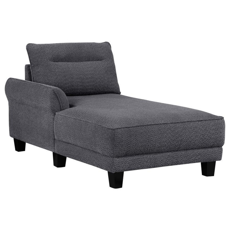 Caspian - Upholstered Curved Arms Sectional Sofa