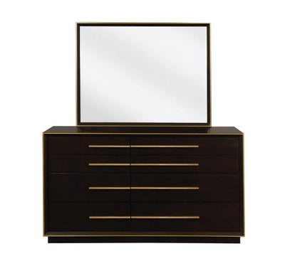 Durango - 8-Drawer Dresser - Smoked Peppercorn.