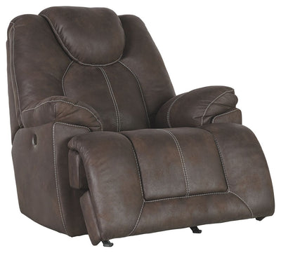 Warrior - Brown Dark - Power Rocker Recliner.