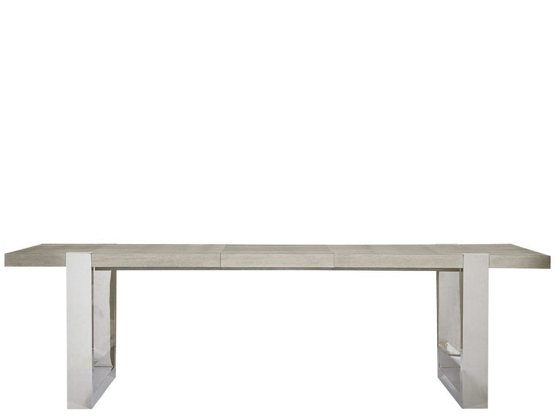 Modern - Desmond Dining Table - Pearl Silver