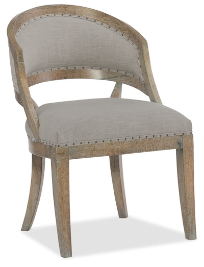 Boheme - Garnier Barrel Back Chair.