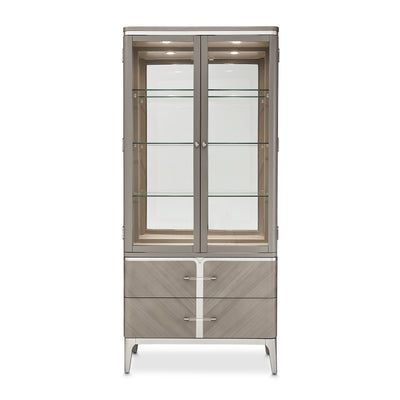 Lanterna - Display Cabinet - Silver Mist