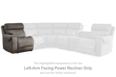 Hoopster - Gunmetal - Laf Zero Wall Power Recliner