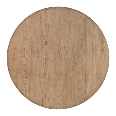 Commerce And Market - Round Cocktail Table - Medium Wood.