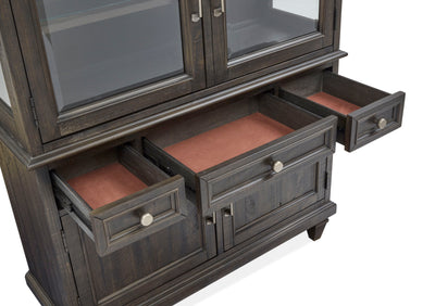 Calistoga - Dining Cabinet - Weathered Charcoal.