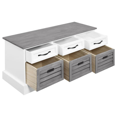 Alma - 3-drawer Storage Bench.