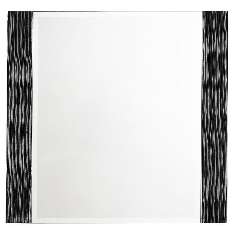 Blacktoft - Rectangle Dresser Mirror - Black - Grand Furniture GA