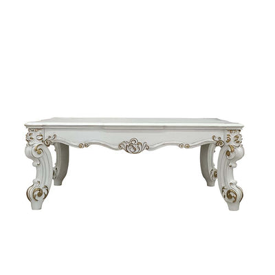 Vendom II - Coffee Table - Antique Pearl Finish - Grand Furniture GA