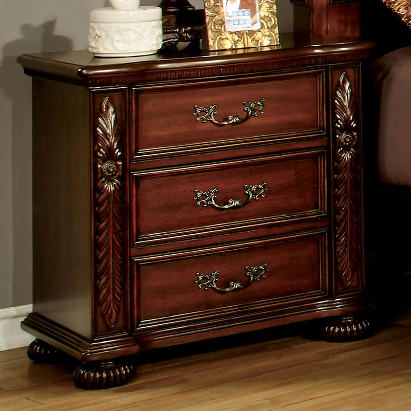 Arthur - Nightstand - Brown Cherry - Grand Furniture GA