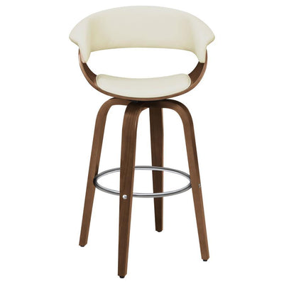 Zion - Upholstered Swivel Bar Stool.