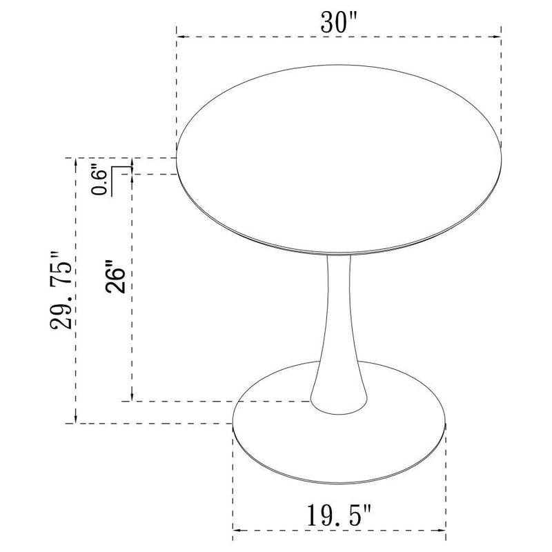 Arkell - Round Pedestal Dining Table - Dining Tables - Grand Furniture GA