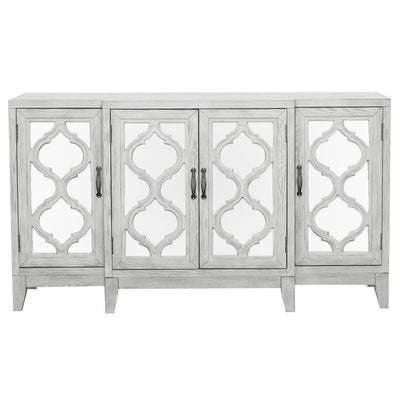 Mckellen - 4-Door Accent Cabinet - Antique White