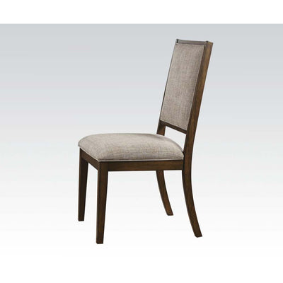 Aurodoti - Side Chair (Set of 2) - Fabric & Oak.