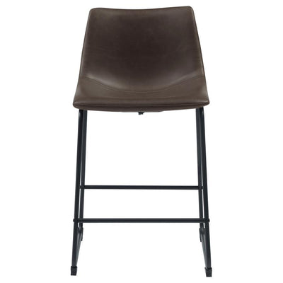 Michelle - Two-toned Armless Stools (Set of 2)