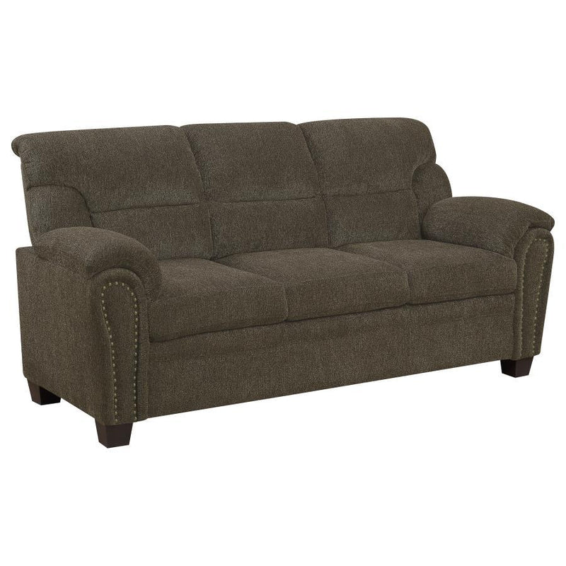 Clemintine - Upholstered Sofa with Nailhead Trim - Grand Furniture GA