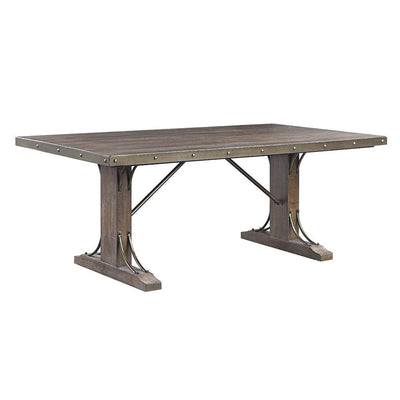 Raphaela - Dining Table - Weathered Cherry Finish - Grand Furniture GA