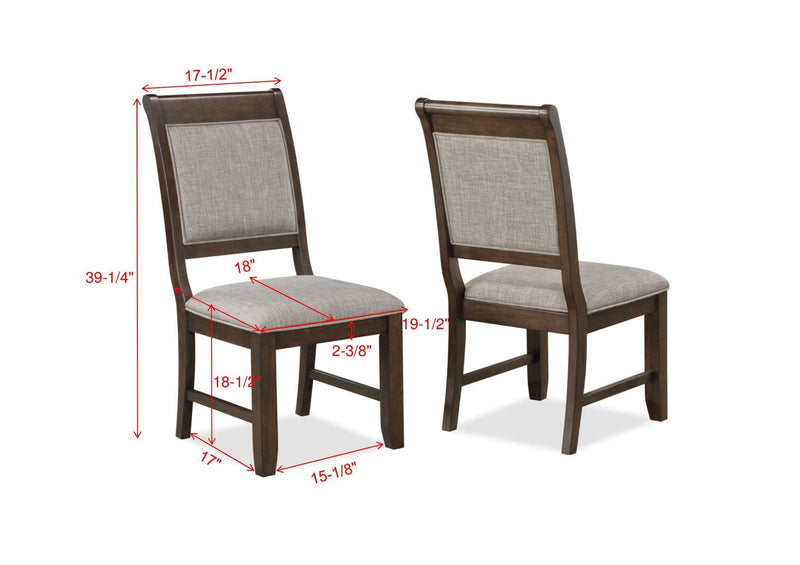 Tarin - Side Chair (Set of 2) - Pearl Silver.