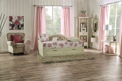 Maureen - Daybed With Extentable Trundle - Antique White