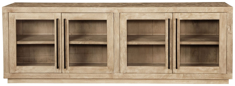 Belenburg - Washed Brown - Accent Cabinet - Horizontal - Grand Furniture GA