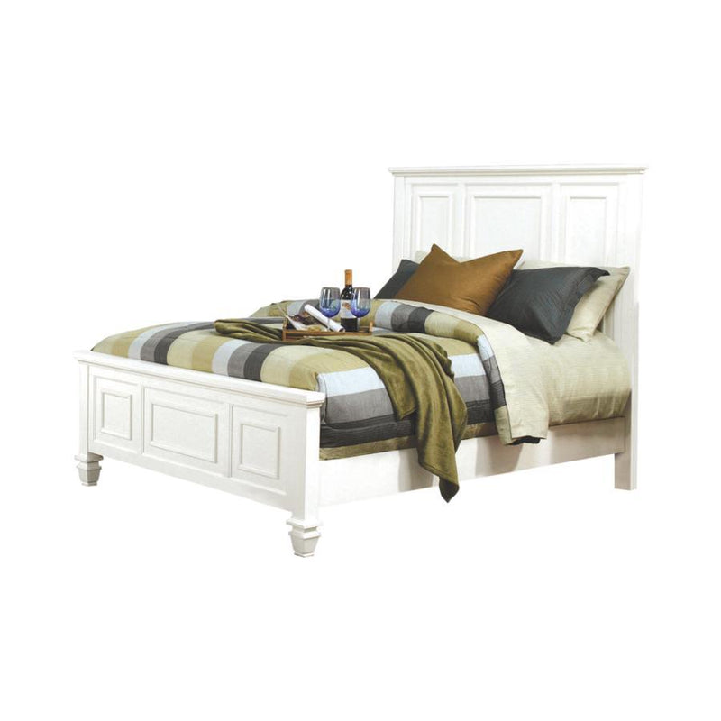 Sandy Beach - Panel Bed with High Headboard - Grand Furniture GA