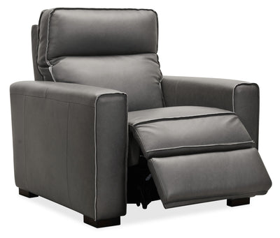 Braeburn - Leather Recliner With Power Headrest.