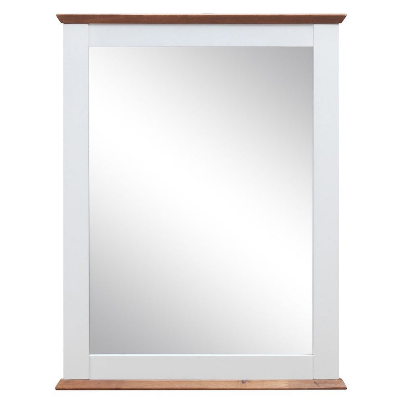 Farah - Mirror - White & Oak - Grand Furniture GA