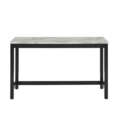 Celeste - Theater Bar Table With 3 Stools - Gray