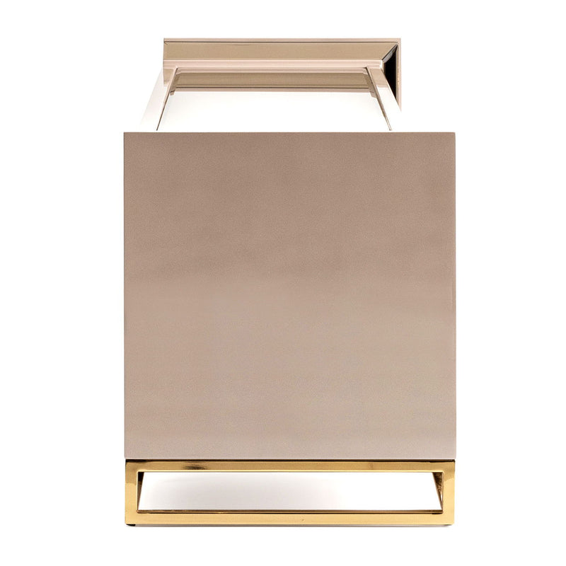 Carmela - Media Cabinet - Shimmer Ivory