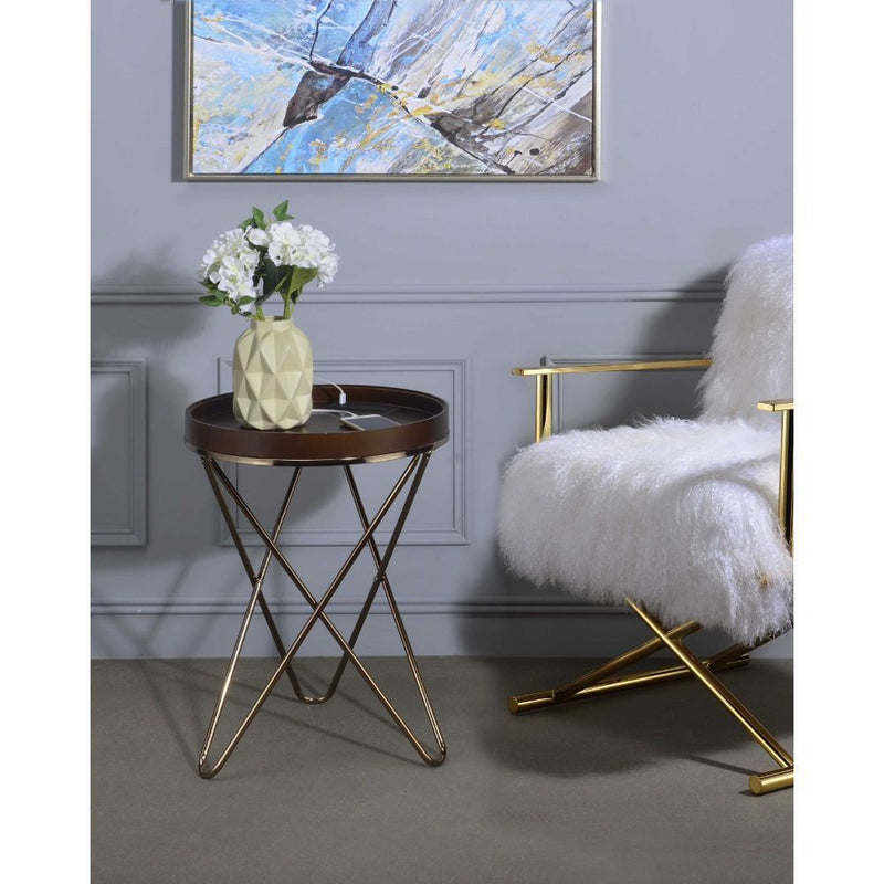 Crary - Accent Table - Champagne - Grand Furniture GA