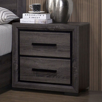 Conwy - Nightstand - Gray - Grand Furniture GA