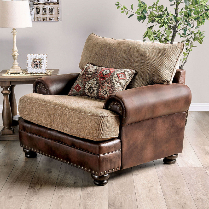 Fletcher - Chair - Brown / Tan - Grand Furniture GA