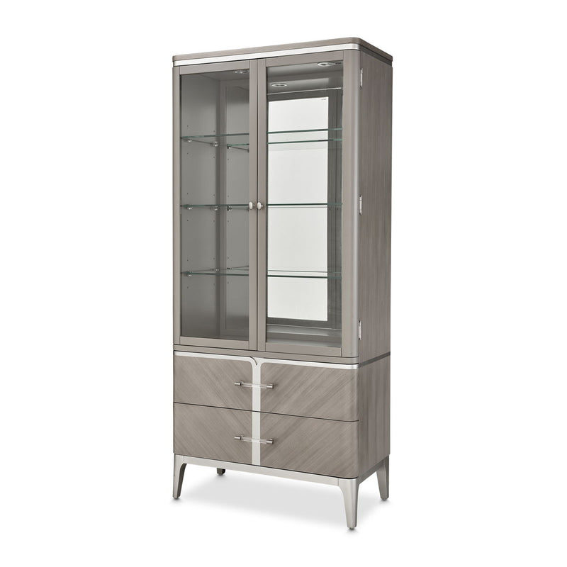 Lanterna - Display Cabinet - Silver Mist