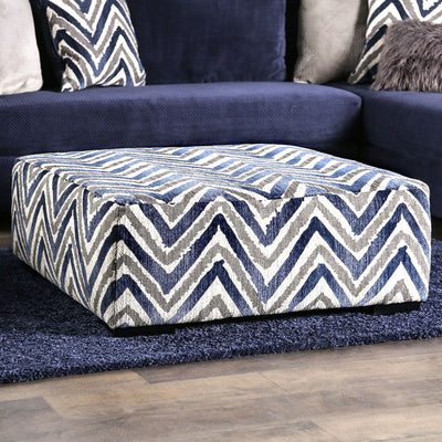 Griswold - Ottoman - Zigzag Multi - Grand Furniture GA