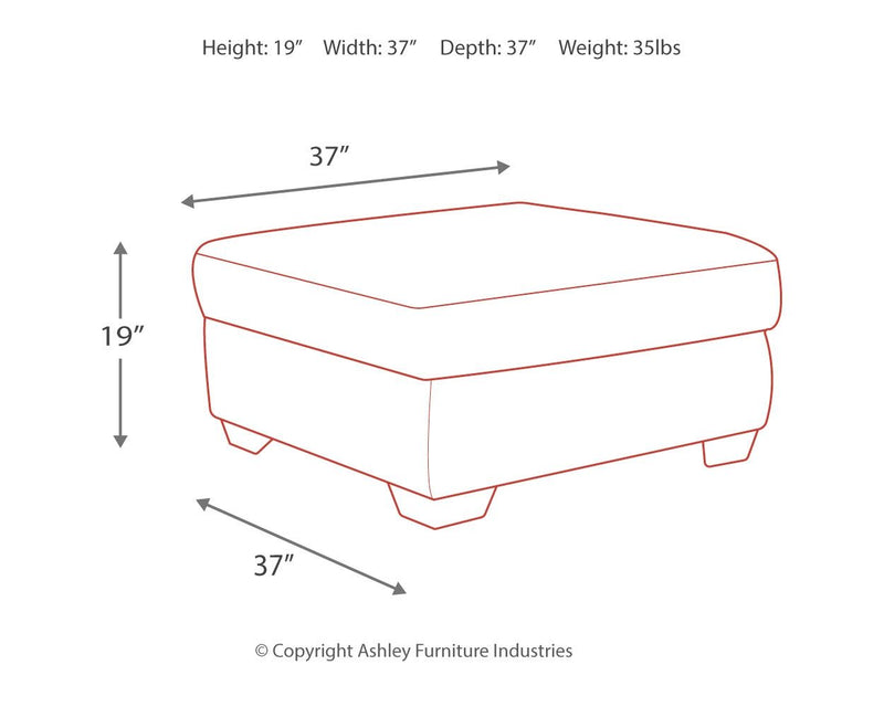 Accrington - Accent Ottoman