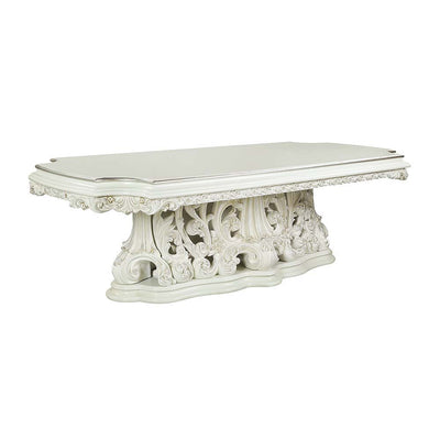 Adara - Dining Table - Antique White Finish - Grand Furniture GA