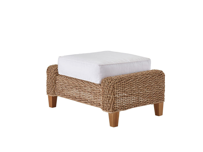 Coastal Living Outdoor - Laconia Ottoman  - Light Brown.