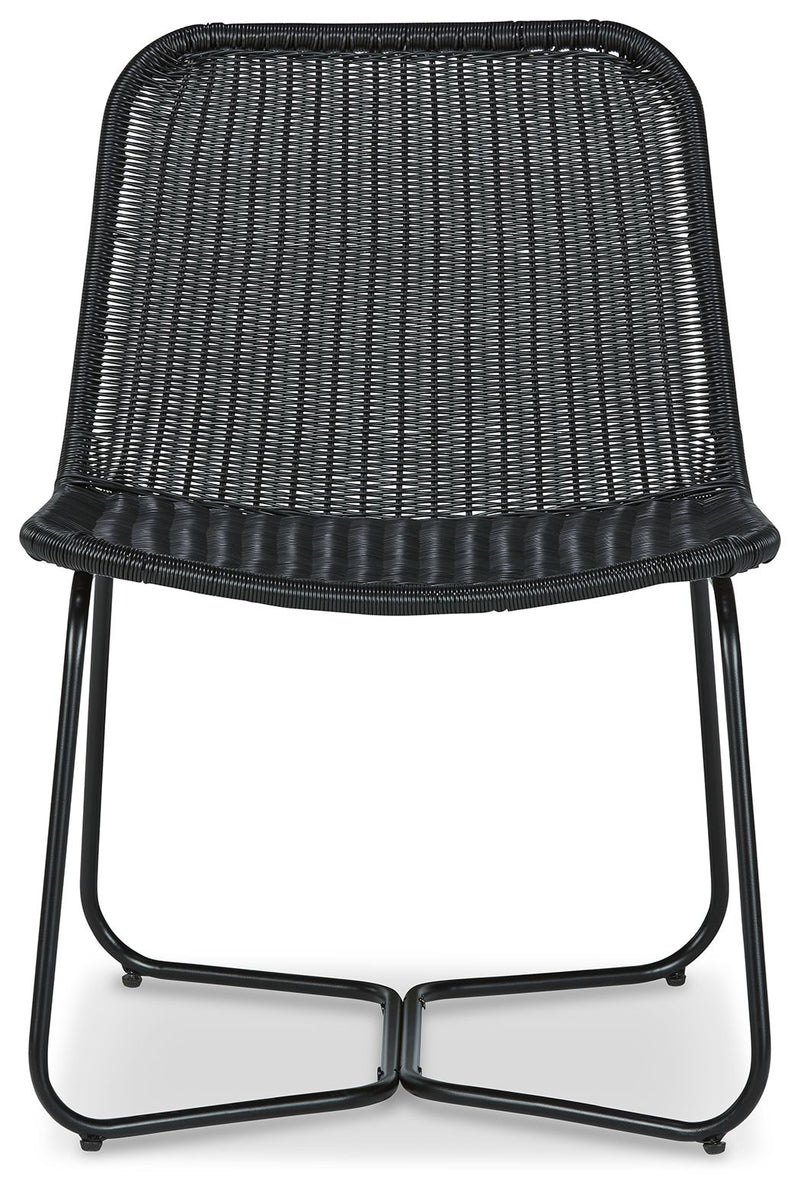 Daviston - Black - Accent Chair.