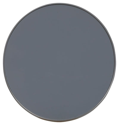 Palm Bliss - Gray - Round Dining Table