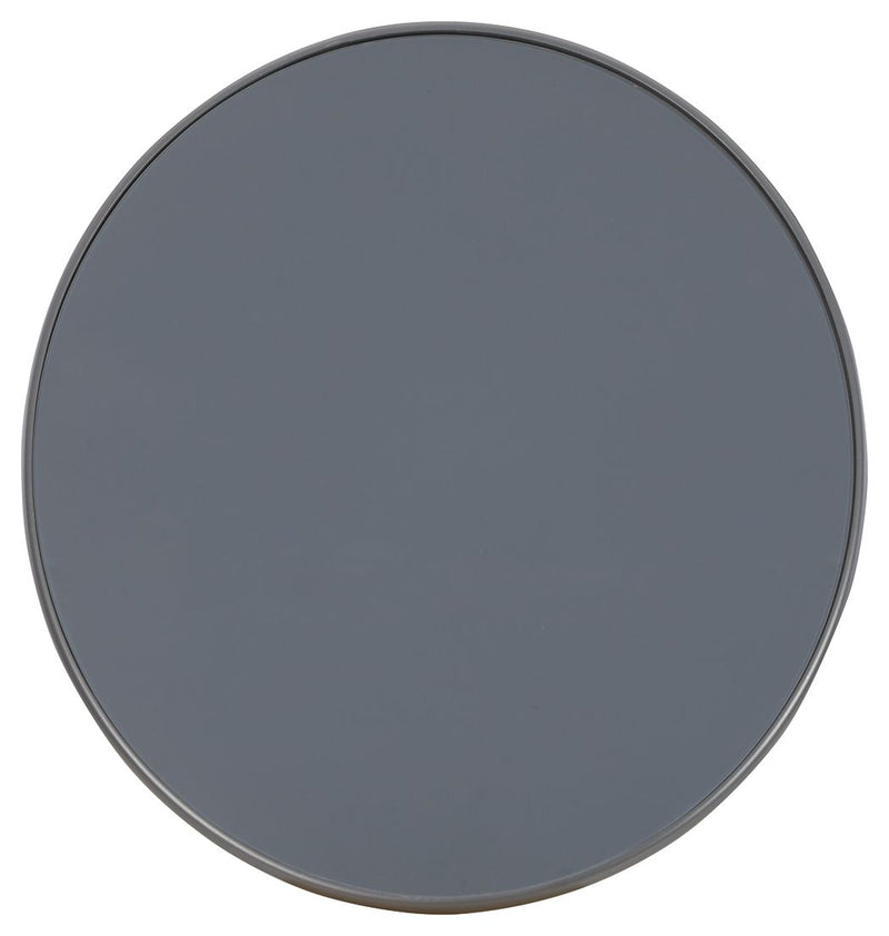 Palm Bliss - Gray - Round Dining Table