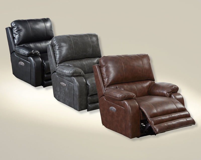 Thornton - Power Headrest Power Lay Flat Recliner