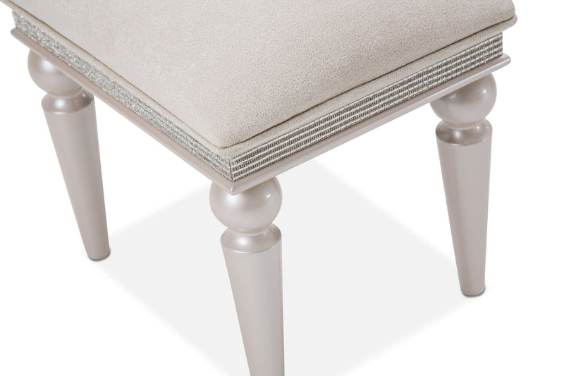 Glimmering Heights - Vanity Bench - Ivory.