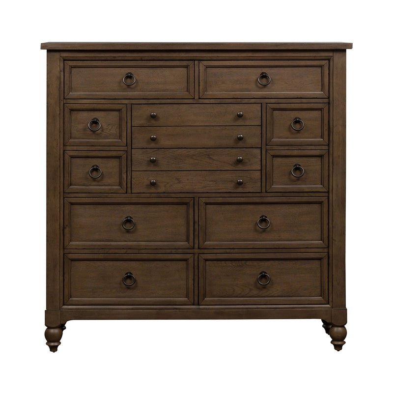 Americana Farmhouse - 12 Drawer Chesser - Light Brown