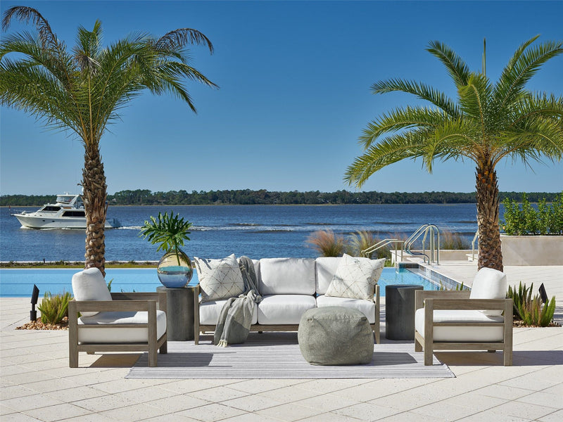 Coastal Living Outdoor - La Jolla Sofa  - Light Brown.