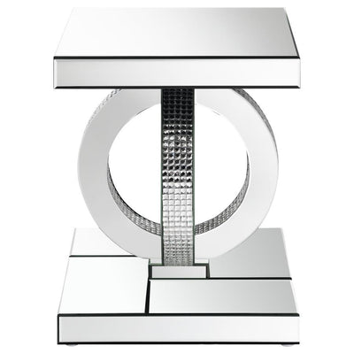 Breena - Square End Table - Mirror.