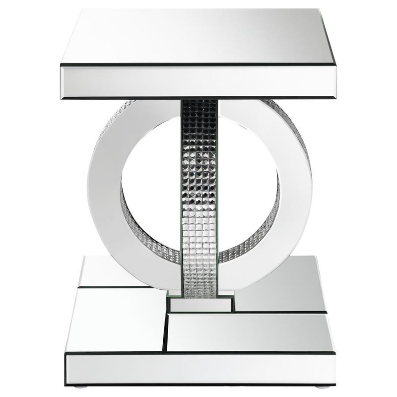 Breena - Square End Table - Mirror.