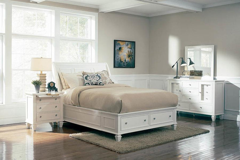 Sandy Beach - Storage Sleigh Bed - Grand Furniture GA