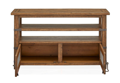 Chesterfield - Rectangular Sofa Table - Farmhouse Timber.