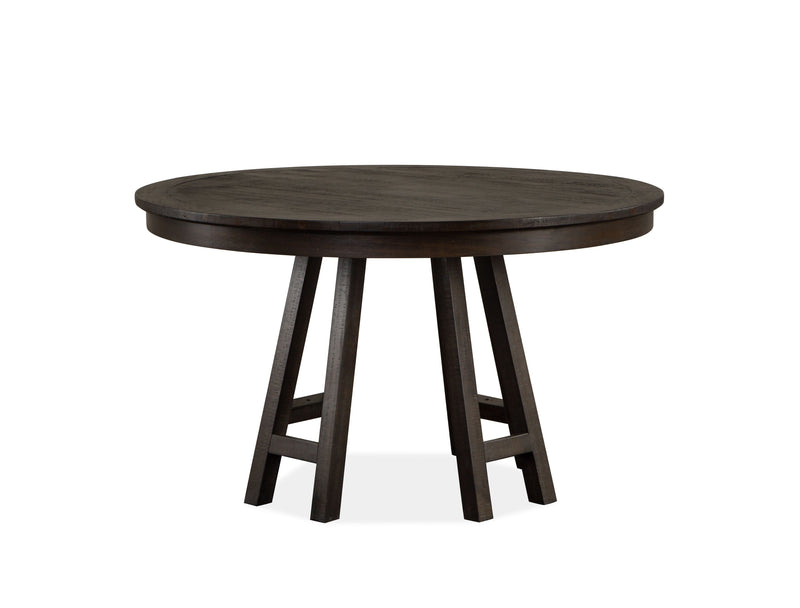 Westley Falls - Round Dining Table - Graphite.